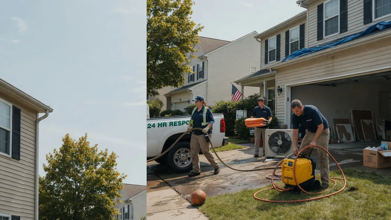 Emergency Water Damage Restoration in East Bank, WV near me